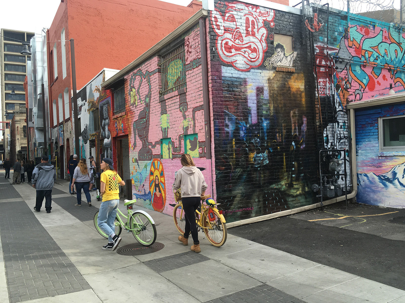 Freak Alley started in 2002 when artist Colby Akers painted the alley door of a cafe in downtown Boise. Now Akers manages what he calls "the Northwest’s largest open-air, multiartist mural gallery."